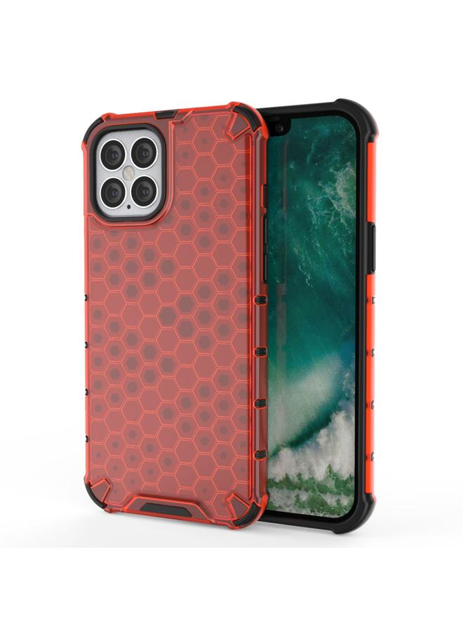 S-TOP Case For iPhone 12 / 12 Pro Shockproof Honeycomb PC + TPU Case - Image 1
