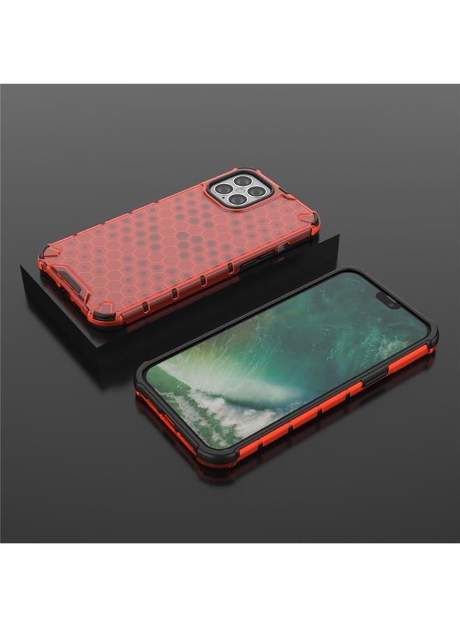 S-TOP Case For iPhone 12 / 12 Pro Shockproof Honeycomb PC + TPU Case - Image 2