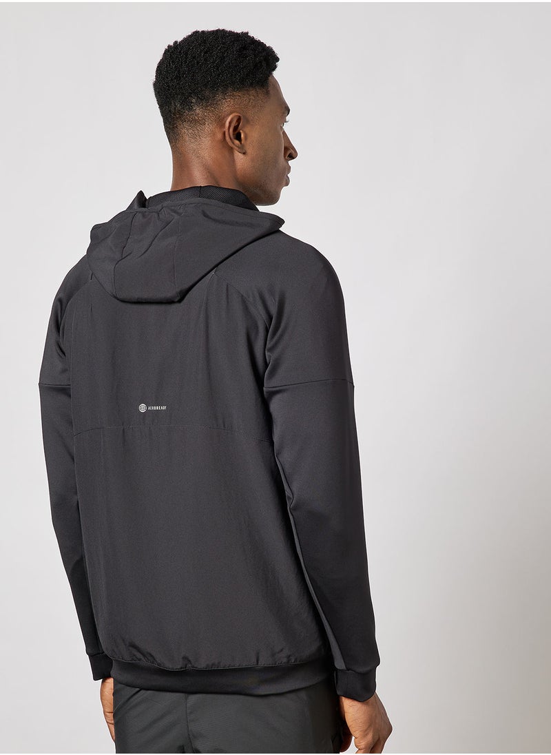 Adidas - Full-Zip Training Hoodie - Image 1