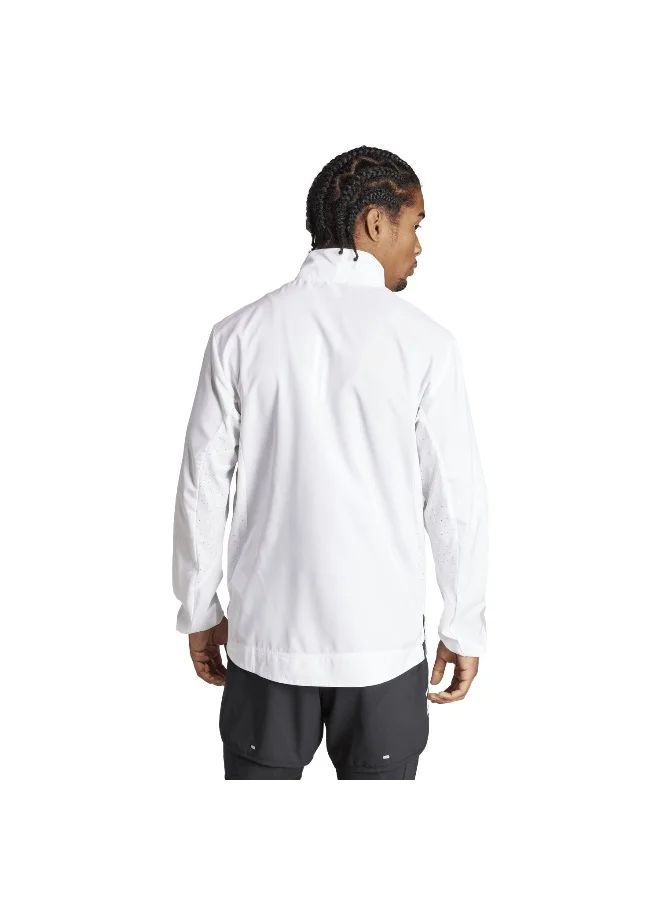Adidas WHITE Adizero E Jckt White Jacket Jackets For Men for Men | Best Price UAE