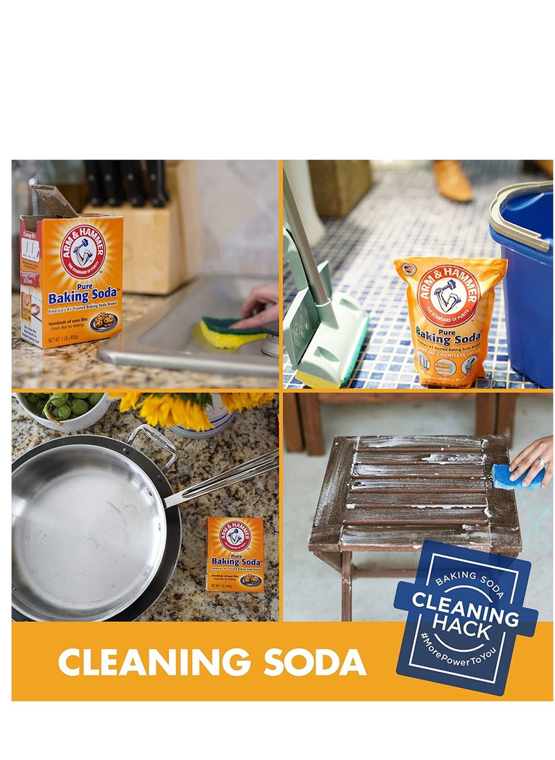 Arm & Hammer Pure Baking Soda Box  907g  - Image 3