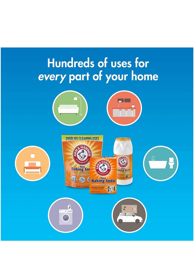 Arm & Hammer Pure Baking Soda Box  907g  - Image 4