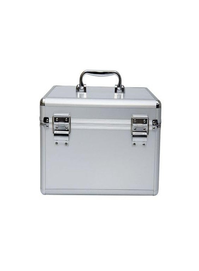 Sakar Silver Portable First Aid Box with Aluminium and Steel Protector Corners | Durable Medical Storage Case for Home, Office, and Travel, Heavy-Duty Corner Protectors, Secure Kit Home Workplace. - Image 2