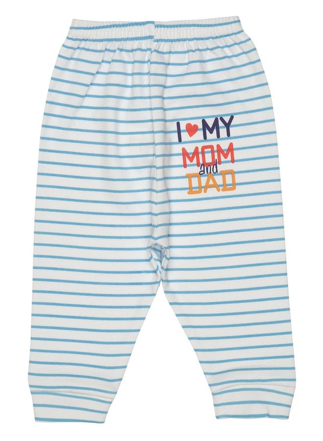 BODYCARE Baby Striped Pajami Pack of 3 - Assorted… White - Image 5