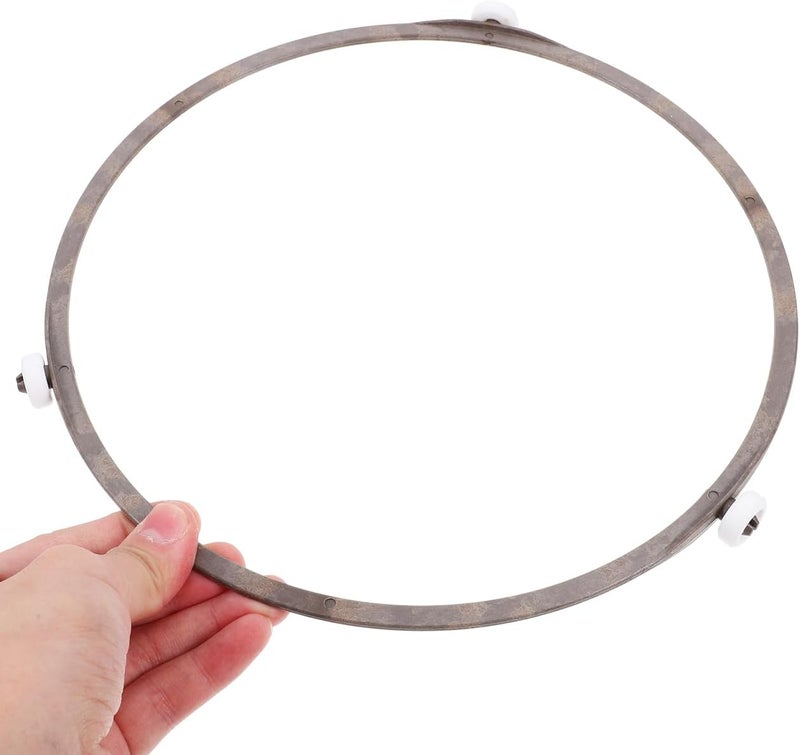 Hemobllo Microwave Turntable Ring 22cm : Plastic Microwave Oven Tray Support Rotating Ring Tray Support for Kitchen - Image 5