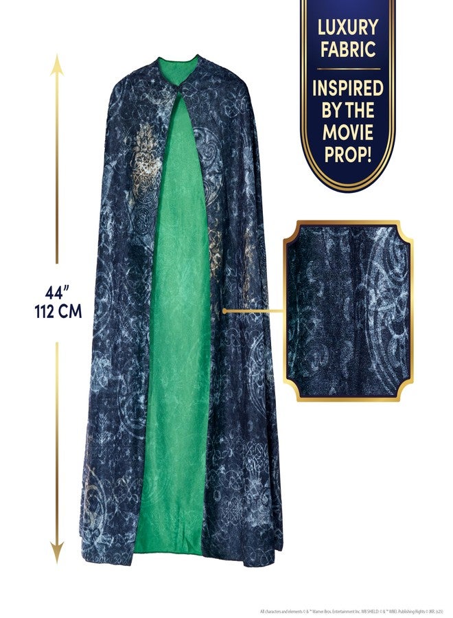 واو! ستاف: هاري بوتر: عباءة الإخفاء من RealFX - رداء فاخر من القماش بطول 44 بوصة، نسخة طبق الأصل من الفيلم، تقنية الشاشة الخضراء، عالم السحرة، مناسب للأطفال من عمر 6 سنوات فما فوق - Image 3