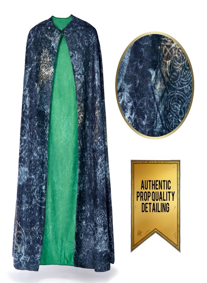 واو! ستاف: هاري بوتر: عباءة الإخفاء من RealFX - رداء فاخر من القماش بطول 44 بوصة، نسخة طبق الأصل من الفيلم، تقنية الشاشة الخضراء، عالم السحرة، مناسب للأطفال من عمر 6 سنوات فما فوق - Image 2