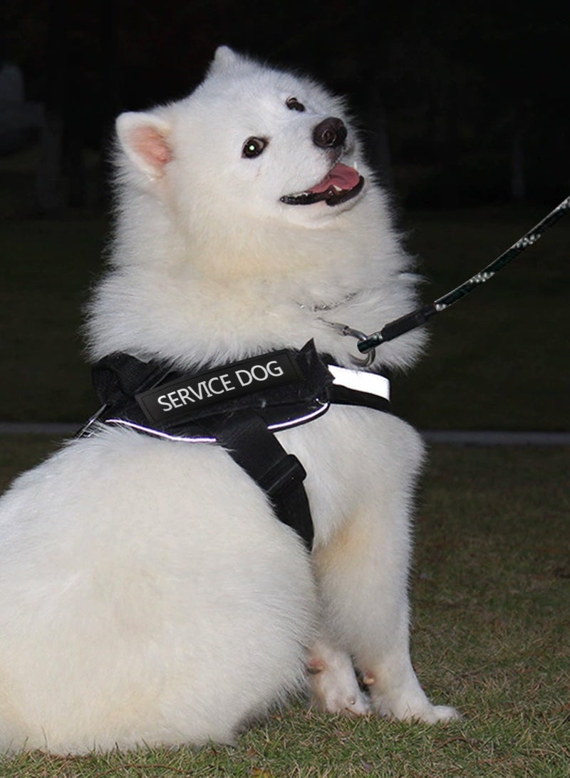 URbazaar Dog Harness,No-Pull Service Dog Harness with Handle Adjustable Outdoor Pet Dog Vest 3M Reflective Nylon Material Vest for Breeds,Easy Control for Small Medium Large Dogs - Image 5