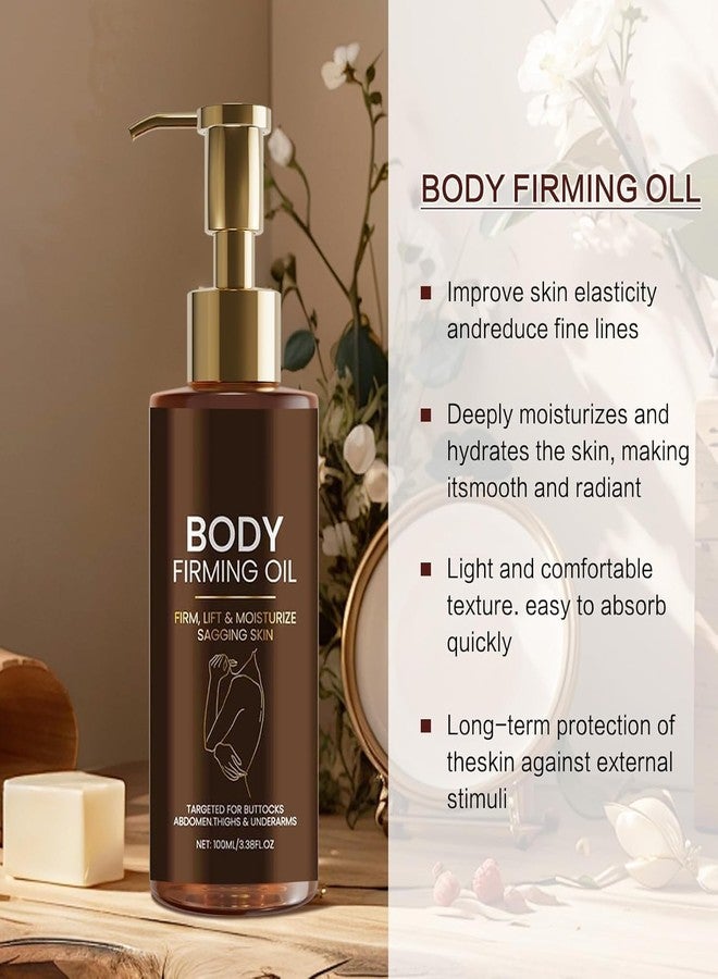 pewatul Body Firming Oil, Hydrating and Firming Skin for Women Full Body Use| Nourishes Skin,Reduces Fine Lines,Improves Elasticity (1, brown - Image 5