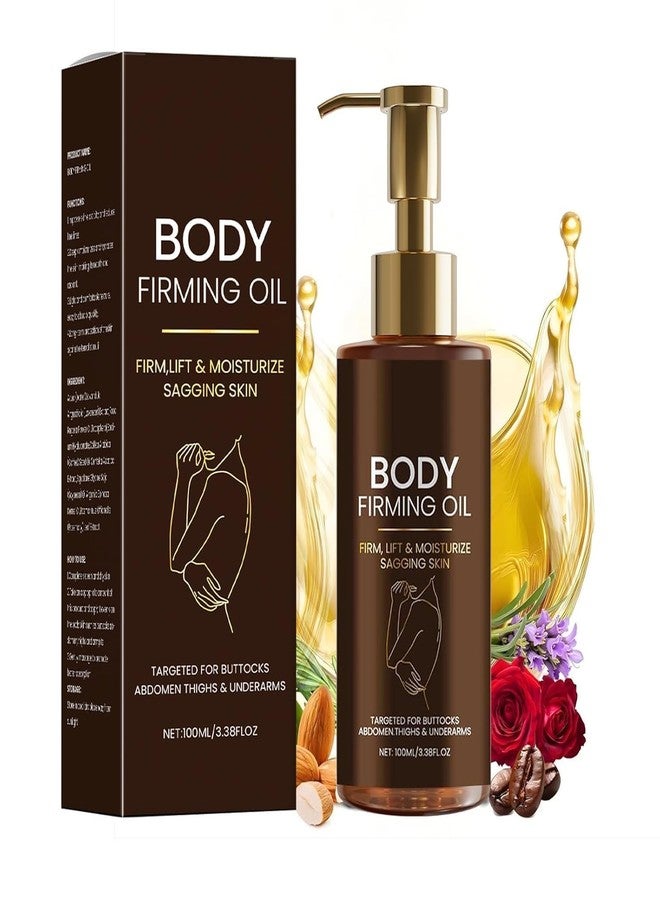 pewatul Body Firming Oil, Hydrating and Firming Skin for Women Full Body Use| Nourishes Skin,Reduces Fine Lines,Improves Elasticity (1, brown - Image 1
