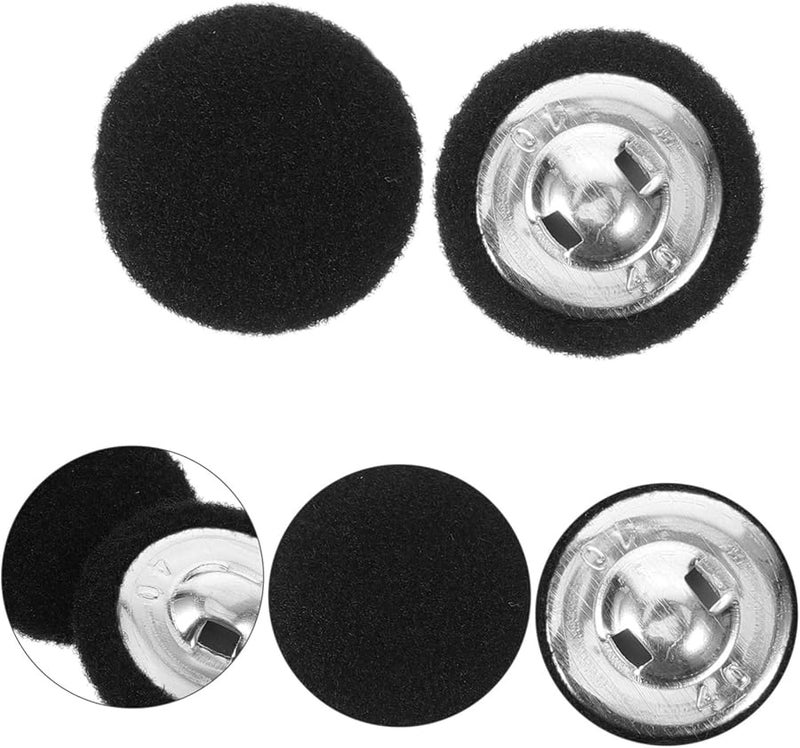 10 قطعة أزرار معطف كشمير مستديرة قطر 25 مم لمشاريع خياطة الملابس DIY - Image 3