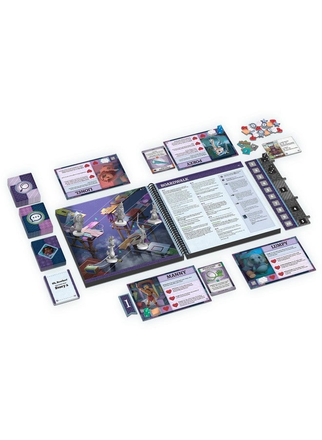 Asmodee Stuffed Fables Oh Brother! Board Game EXPANSION - Exciting Narrative Adventure! Cooperative Strategy Game for Kids & Adults, Ages 7+, 2-4 Players, 60-90 Minute Playtime, Made by Plaid Hat Games - Image 2