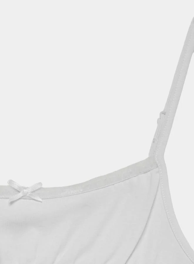 Styli Pack of 2 - Solid Strappy Crop Top
