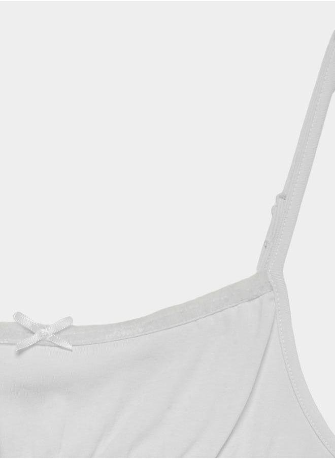 Styli - Pack of 2 - Solid Strappy Crop Top - Image 1
