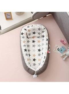 Moro Moro Cotton Baby Nest with Blanket – Double-Sided & Breathable for Newborns  - Image 2