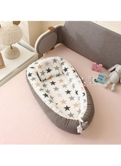 Moro Moro Cotton Baby Nest with Blanket – Double-Sided & Breathable for Newborns  - Image 5