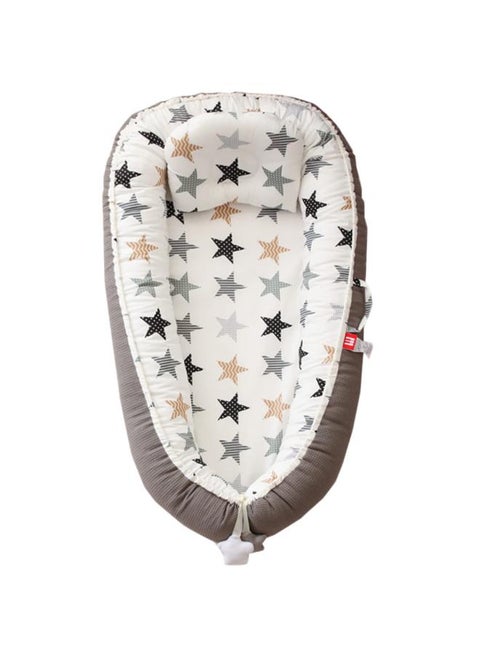 Cotton Baby Nest with Blanket – Double-Sided & Breathable for Newborns
