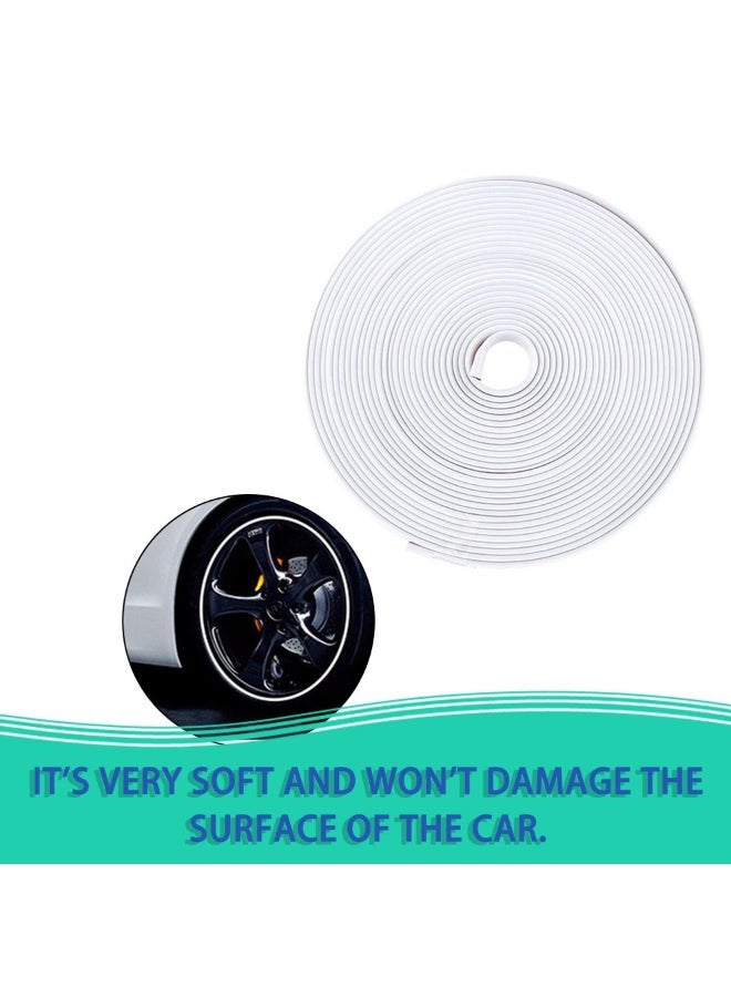 MUNTAQI Car Tyre Wheel Rim Protector Sticker Strip - Image 2