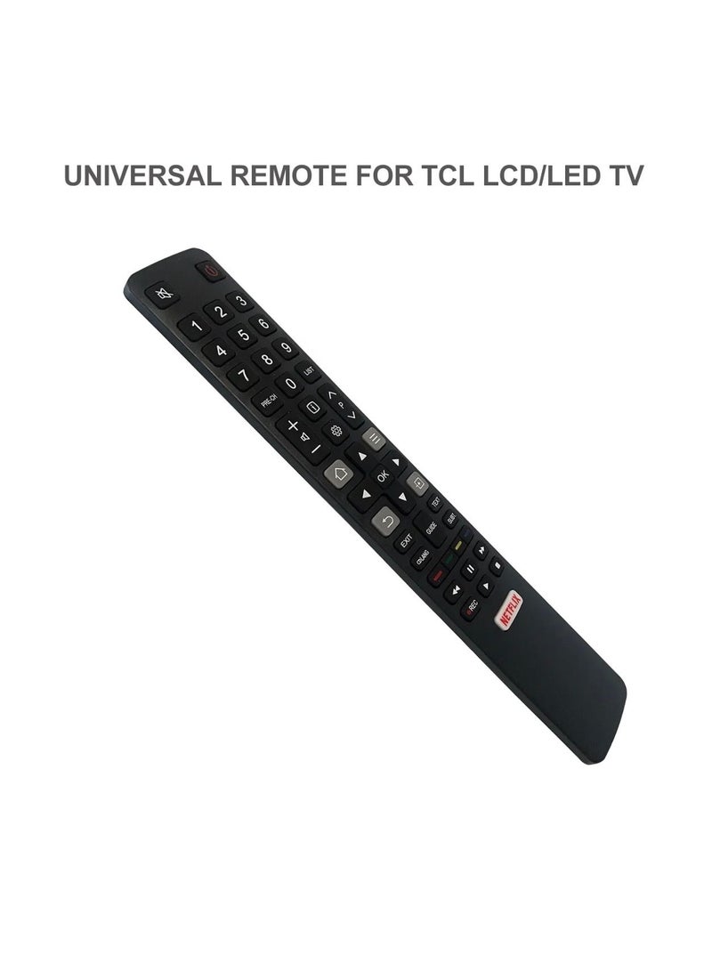 جهاز تحكم عن بعد لتلفزيون تي سي ال الذكي ، متوافق مع سلسلة F43S5916 H32S5916 U43P6006 U49P6016 U55P6016 U60P6026 S6000 S6500 (ليس لجهاز تي سي ال روكو) - Image 3