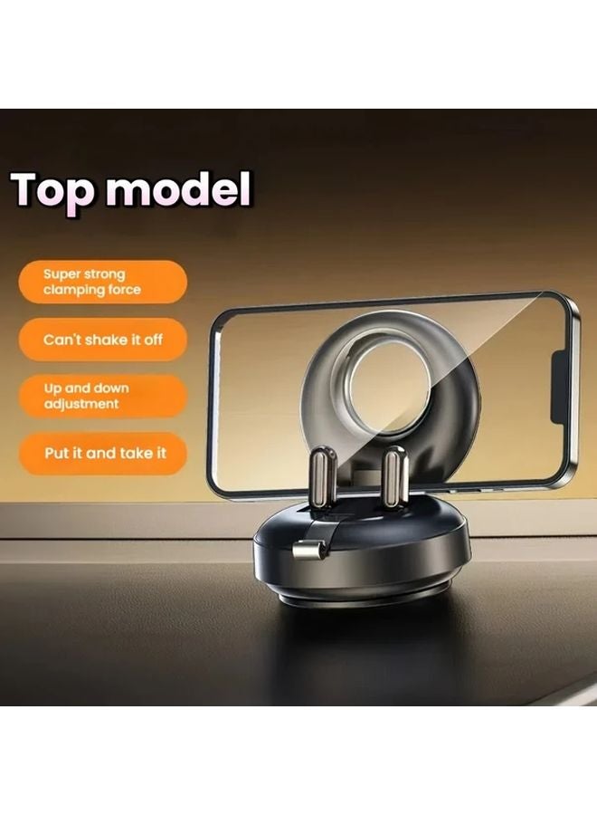 Black Universal 360 Degree Rotating Car Phone Holder Mount Compatible With All Models - Image 4