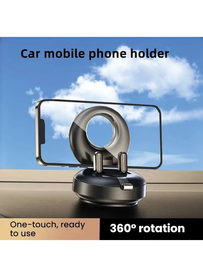 Black Universal 360 Degree Rotating Car Phone Holder Mount Compatible With All Models - Image 2
