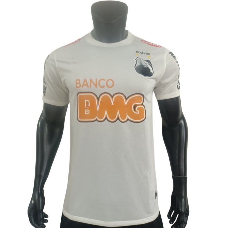Retro Football Uniform Series Jersey Bar S Germany Spain Santos Ac Man L Can Be Printed - Image 1