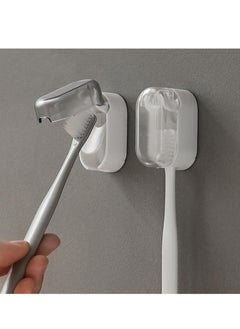 Excefore 3 PCS Portable Toothbrush Protector Case Covers, Wall Mounted Hanging Tooth Brush Covers, Dustproof and Waterproof Toothbrush Head Covers, Suitable for Travel, Shower, School, Family  - Image 1