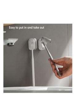 Excefore 3 PCS Portable Toothbrush Protector Case Covers, Wall Mounted Hanging Tooth Brush Covers, Dustproof and Waterproof Toothbrush Head Covers, Suitable for Travel, Shower, School, Family  - Image 5