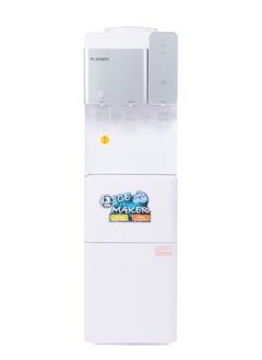 Platinum Platinum 85W Water Dispenser with Ice Maker and Safety Lock White and Silver  - Image 1