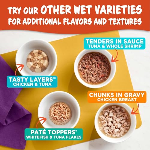 Meow Mix Poultry Selections Wet Cat Food, Variety Pack, 2.75 Ounce Cup (Pack of 24) - Image 3