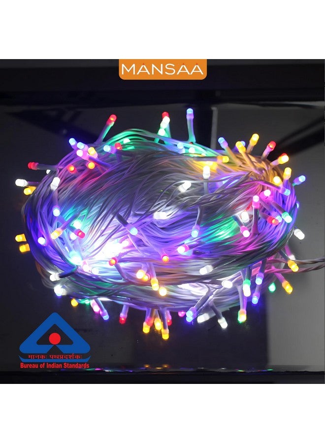 MANSAA MANSAA Lights for Decoration | 18 Months Warranty, 12 Meter/40 feet | Fairy Lights for Room Decoration, Led Lights for Decoration, Decoration Light, String Lights with Direct Plug (Multicolor Laddi) - Image 3