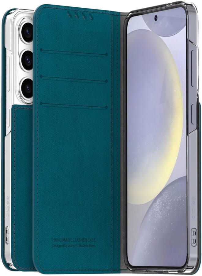 Araree AR10-01930C Mustang Diary For Samsung S24 Ash Blue|1 year manufacturer warranty