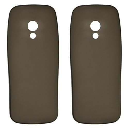 ZAOMA Thermoplastic Polyurethane Back Cover Case Compatible For Nokia 3210 4G 2024 Ds-Model No. : Ta-1619-(Pack Of 2) (Nk32104GGrey) - Image 1
