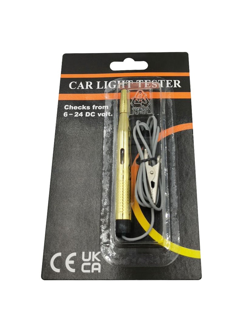 Loquat Car Light Tester Solid Brass DC 6V-24V Auto Car Truck Motorcycle Circuit Voltage Tester Probe Circuit Continuity Tester - Image 4