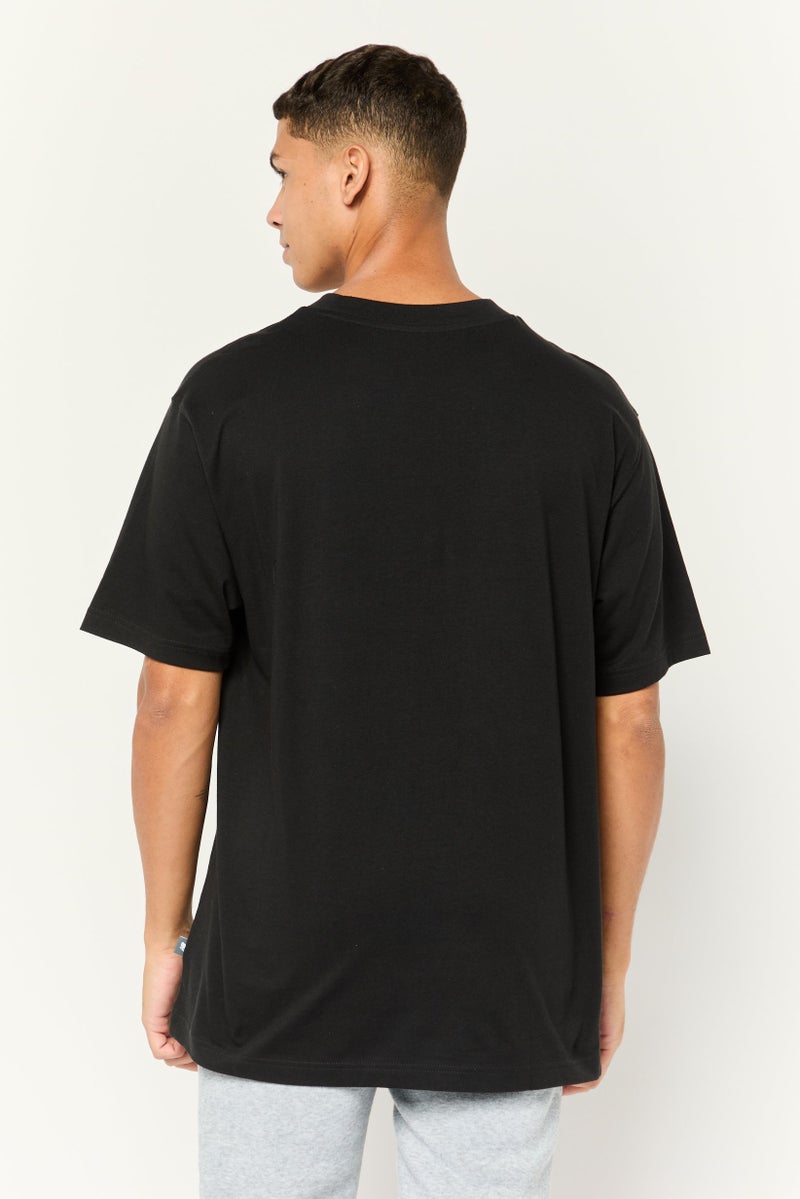 New Balance Men Sportswear Fit Short Sleeve Outdoor T-Shirt, Black - Image 2