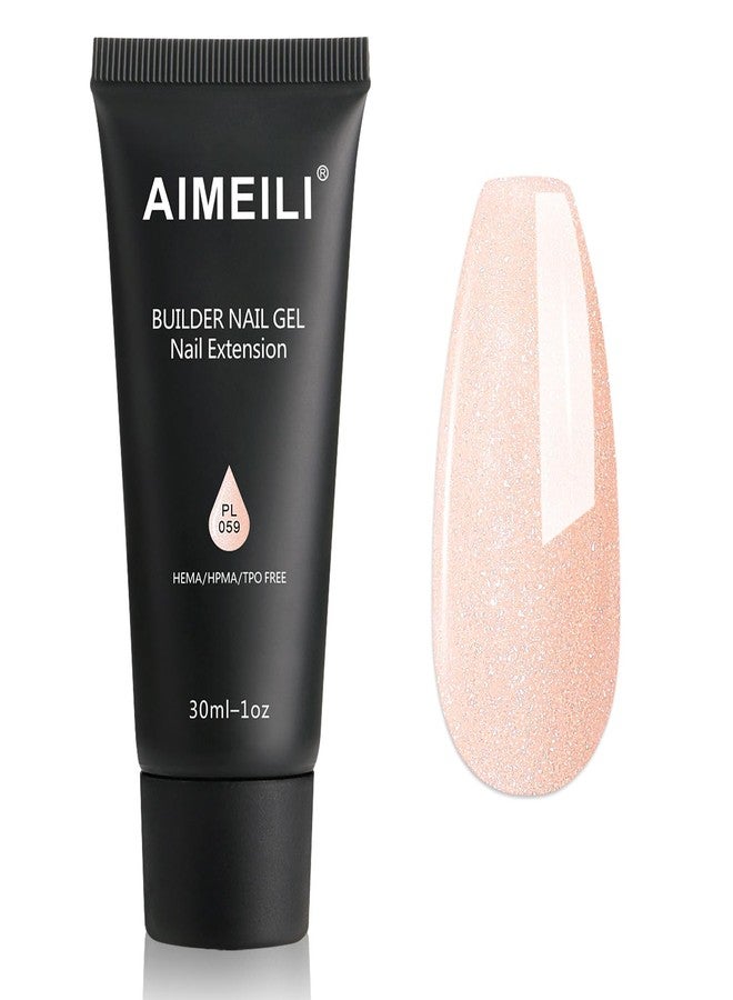 AIMEILI Poly Nail Extension Gel Builder - Hema Free Enhancement for Nail Art Design - DIY Salon At Home Gift for Women - 059 - Image 1