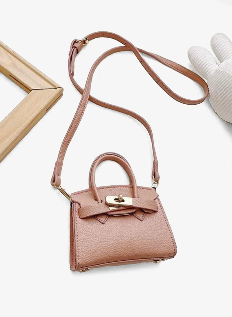 Lion Llama Nude Classic Crossbody Bag for Girls | Stylish & Lightweight Shoulder Purse | Trendy Everyday Handbag for Women | Best Price UAE