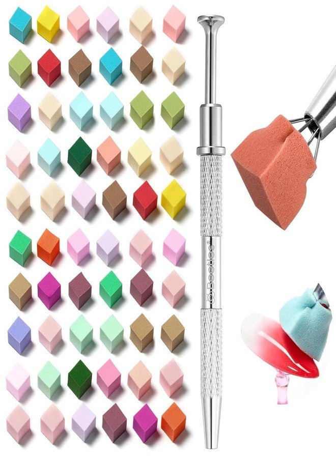 bolt bee 9-Color Patting Gel Nail Kit with UV LED Soak-Off, Ombre Gradient Sponge, Salon-Quality Polish Collection with Tools for Nail Art Design (Soft Nail Sponges for Ombre) - Image 1