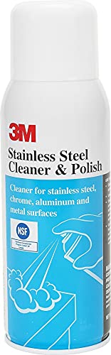 3M Stainless Steel Cleaner And Polish, Lime Scent, 10 Oz Aerosol Spray - Image 2