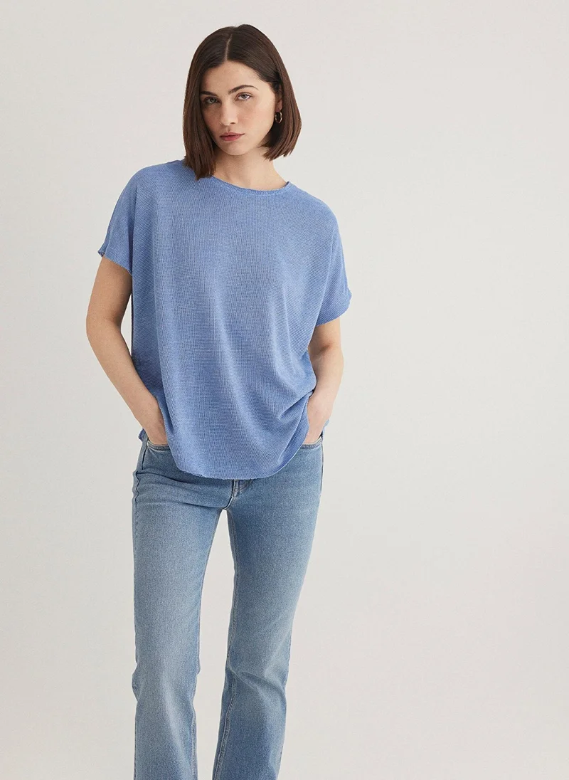 مافي Crew Neck Regular Fit T-Shirt