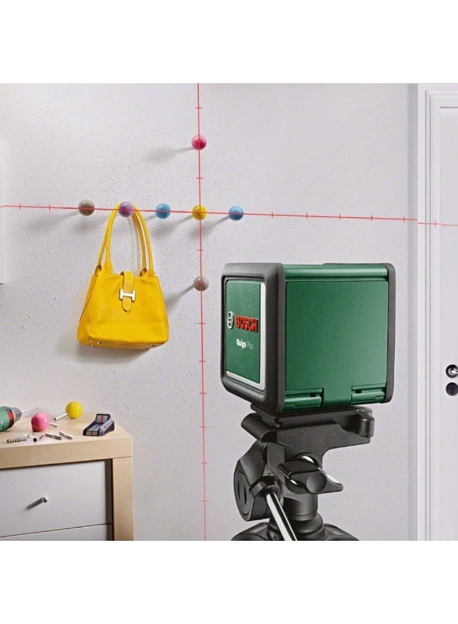 BOSCH Bosch Quigo Plus (603663600) 10M Self Levelling Cross Line Laser Set with Tripod  - Image 5