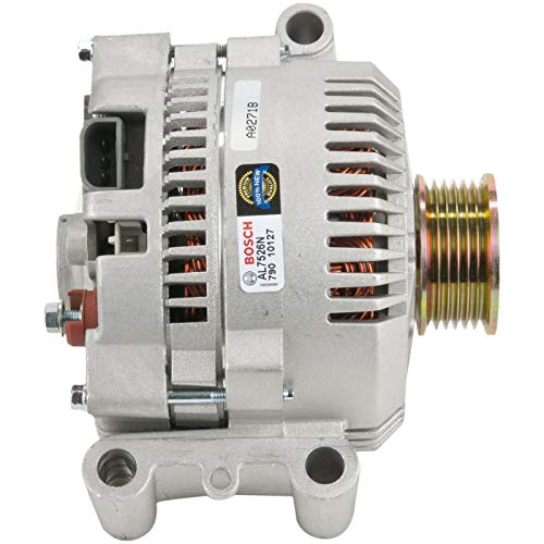 BOSCH AL7526N Premium 100% New Alternator - Compatible With Select Ford Explorer, E-150, E-250, E-350, F-150, F-250, F-350, F-450, Ranger; Mazda B3000, B4000; 130 Amp - Image 4