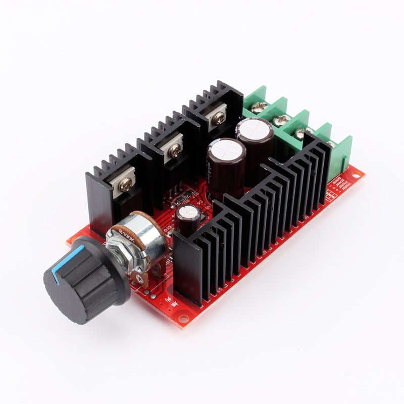 PWM DC Motor Speed Controller 10-50VDC 40A 2000W Max Flexible External Potentiometer Installation - Durable High Quality Motor Speed Regulator 5-100% Regulation for Fan Pump LED Dimming - Image 2