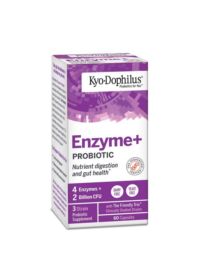 kyolic Wakunaga/Kyolic - Kyo-Dophilus W/Enzymes (Heat Stable Probiotic) 60 Cap - Image 1