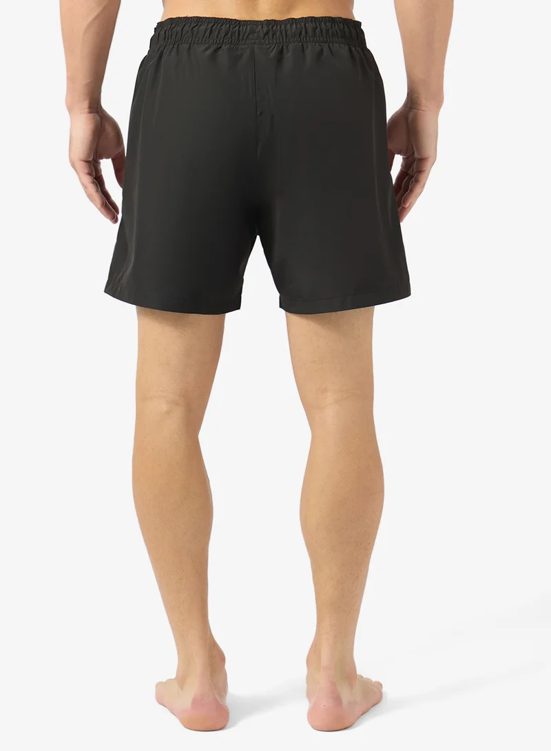 EMPORIO ARMANI  Logo Drawstring Swim Shorts for Men | Best Price UAE