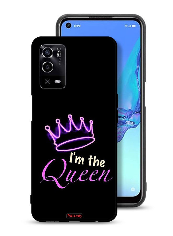 Tolwak Oppo A55 4G Protective Case Cover I Am The Queen - Image 1