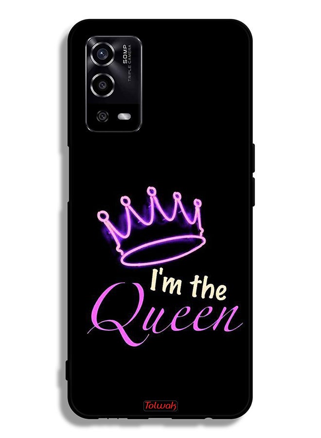 Tolwak Oppo A55 4G Protective Case Cover I Am The Queen - Image 2