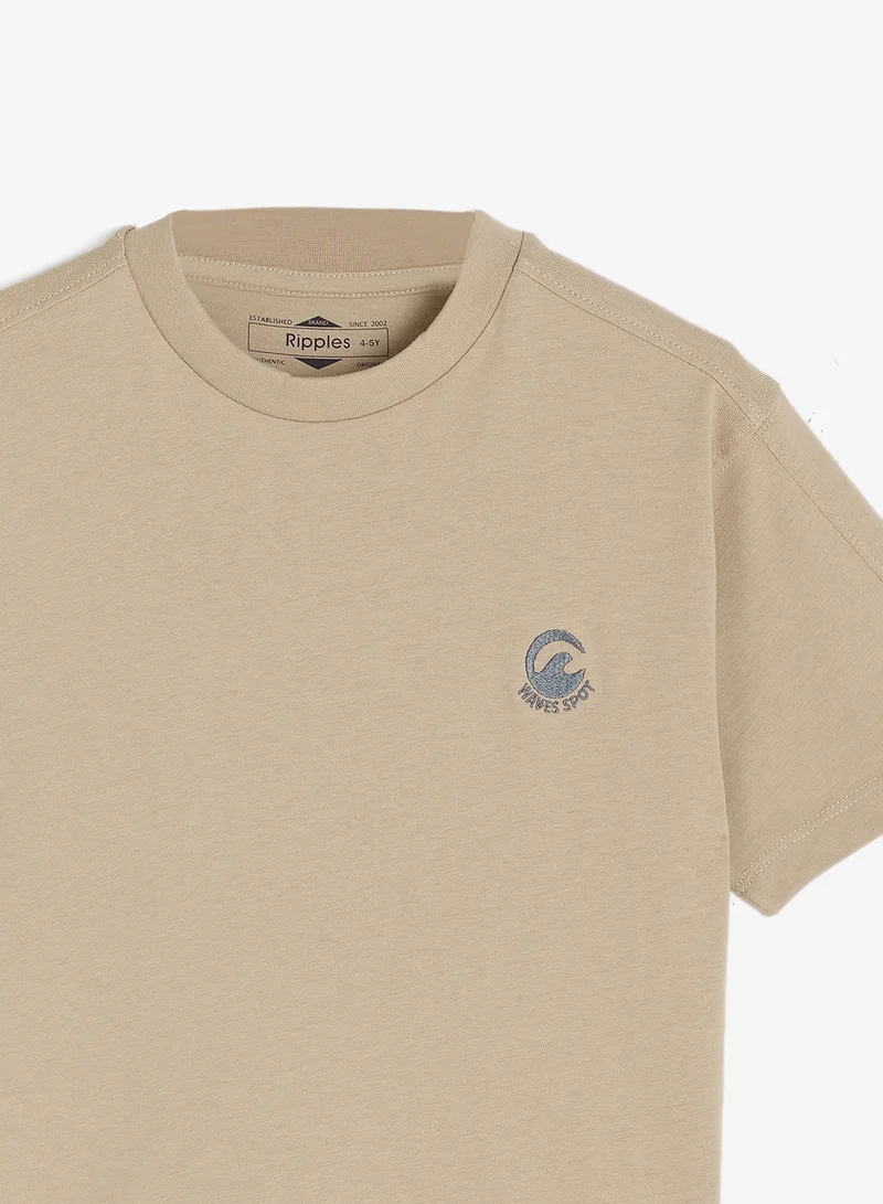 Ripples  Boys Drop Shoulder T-shirt for Men | Best Price UAE