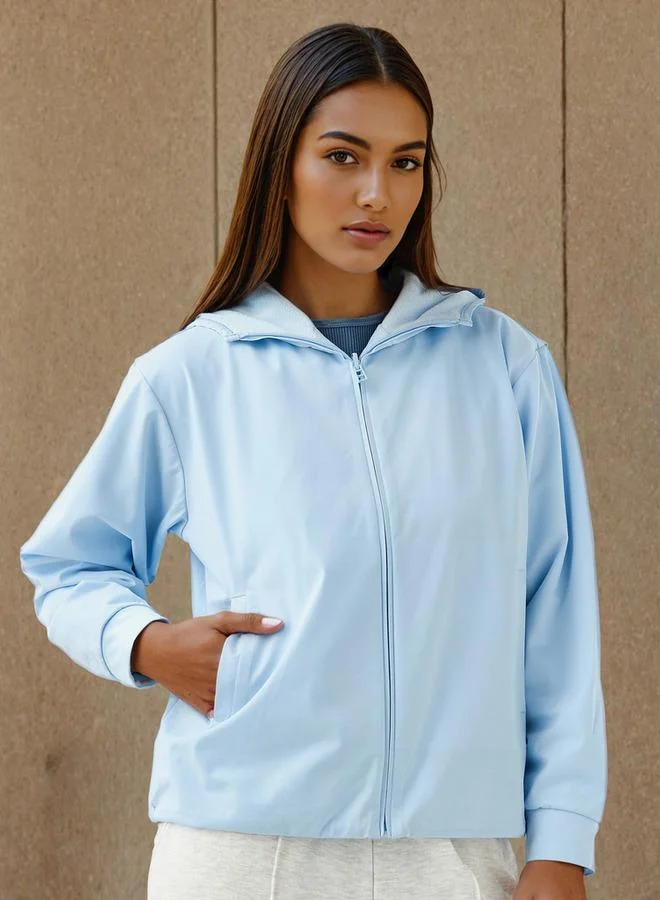 سبلاش فيڤ Regular Fit Fleece Lined Hooded Jacket