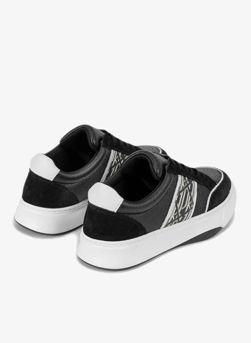 ابيكول Monogram Print Sneakers